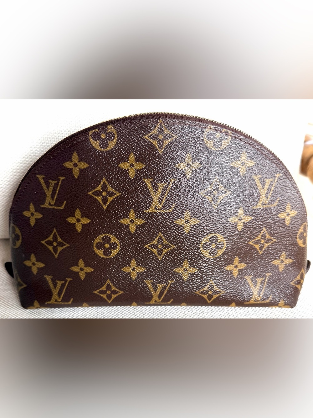 LOUIS VUITTON Vintage Monogram Trousse 28 Cosmetic Toiletry Pouch Clutch France